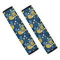 Hawaiian Tiki Pattern Print Car Seat Belt Covers
