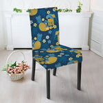 Hawaiian Tiki Pattern Print Dining Chair Slipcover