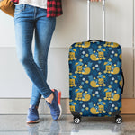 Hawaiian Tiki Pattern Print Luggage Cover