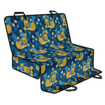 Hawaiian Tiki Pattern Print Pet Car Back Seat Cover