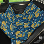 Hawaiian Tiki Pattern Print Pet Car Back Seat Cover