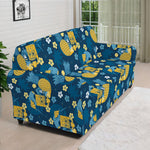 Hawaiian Tiki Pattern Print Sofa Cover