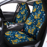 Hawaiian Tiki Pattern Print Universal Fit Car Seat Covers