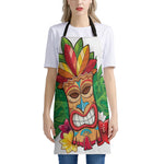Hawaiian Tiki Print Apron