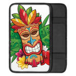 Hawaiian Tiki Print Car Center Console Cover