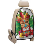 Hawaiian Tiki Print Car Seat Organizers