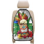 Hawaiian Tiki Print Car Seat Organizers
