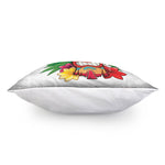 Hawaiian Tiki Print Pillow Cover