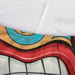 Hawaiian Tiki Print Sofa Cover