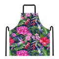 Hawaiian Tropical Birds Pattern Print Apron