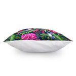 Hawaiian Tropical Birds Pattern Print Pillow Cover