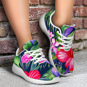 Hawaiian Tropical Birds Pattern Print Sport Shoes GearFrost