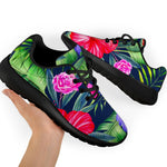 Hawaiian Tropical Birds Pattern Print Sport Shoes GearFrost