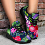 Hawaiian Tropical Birds Pattern Print Sport Shoes GearFrost