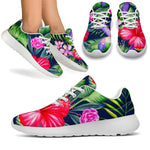 Hawaiian Tropical Birds Pattern Print Sport Shoes GearFrost