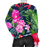 Hawaiian Tropical Birds Pattern Print Women's Crewneck Sweatshirt GearFrost