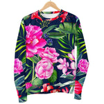 Hawaiian Tropical Birds Pattern Print Women's Crewneck Sweatshirt GearFrost