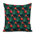 Hawaiian Tropical Flowers Pattern Print Pillow Cover