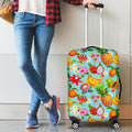 Hawaiian Tropical Fruits Pattern Print Luggage Cover
