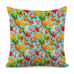 Hawaiian Tropical Fruits Pattern Print Pillow Cover