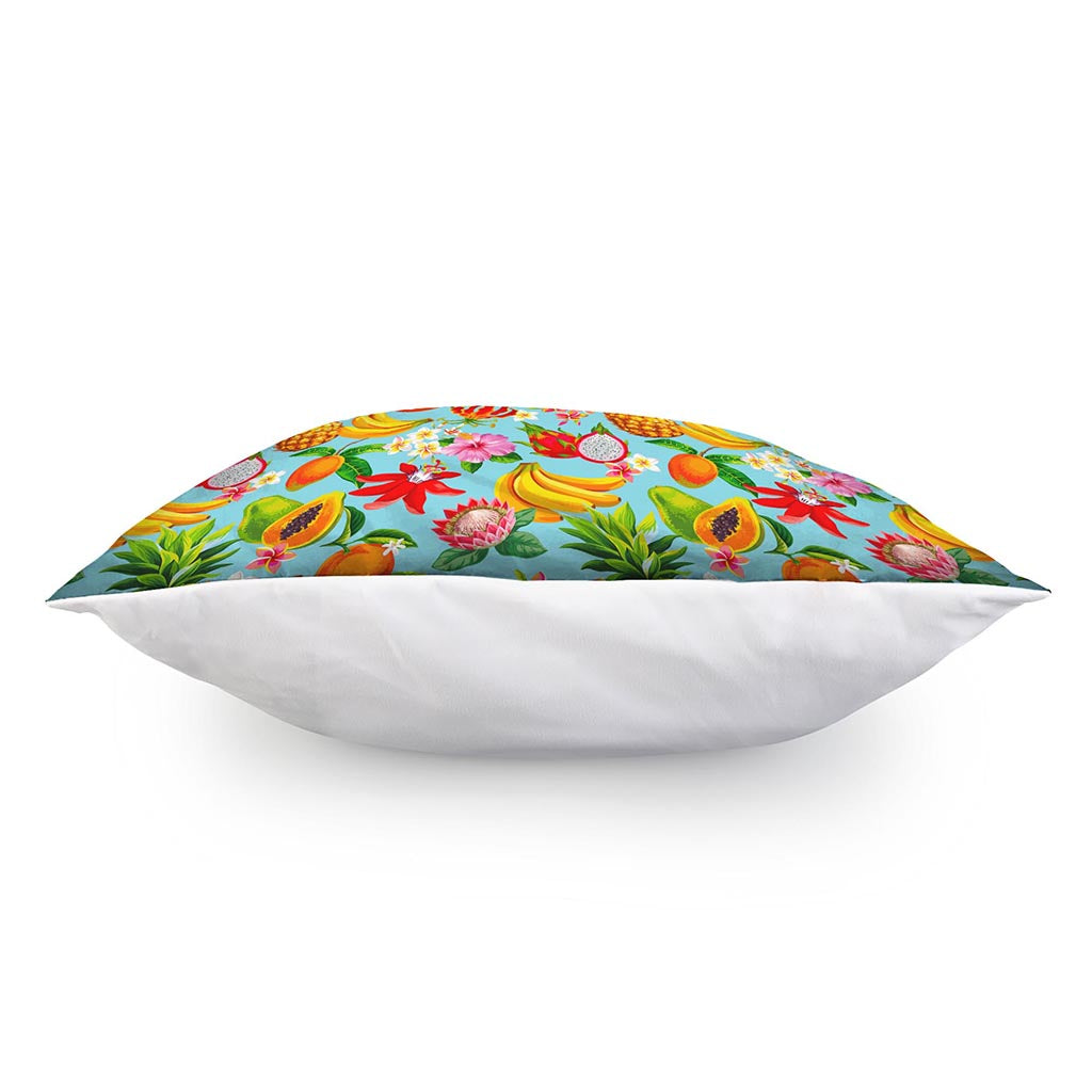 Hawaiian Tropical Fruits Pattern Print Pillow Cover