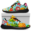 Hawaiian Tropical Fruits Pattern Print Walking Shoes