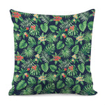 Hawaiian Tropical Leaves Pattern Print Pillow Cover