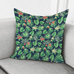 Hawaiian Tropical Leaves Pattern Print Pillow Cover