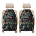 Hawaiian Tropical Plants Pattern Print Car Seat Organizers