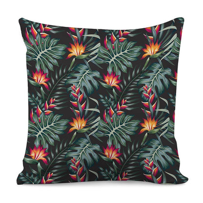 Hawaiian Tropical Plants Pattern Print Pillow Cover