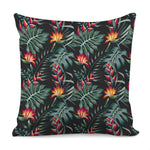 Hawaiian Tropical Plants Pattern Print Pillow Cover