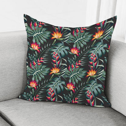 Hawaiian Tropical Plants Pattern Print Pillow Cover
