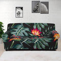 Hawaiian Tropical Plants Pattern Print Sofa Cover