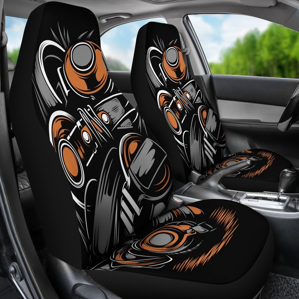 Headphones Universal Fit Car Seat Covers GearFrost