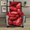 Heart Chocolate Candy Print Armchair Protector