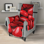 Heart Chocolate Candy Print Armchair Protector