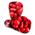 Heart Chocolate Candy Print Boxing Gloves