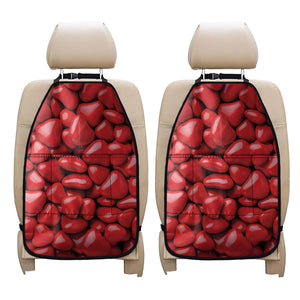 Heart Chocolate Candy Print Car Seat Organizers