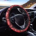 Heart Chocolate Candy Print Car Steering Wheel Cover