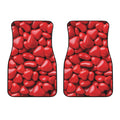 Heart Chocolate Candy Print Front Car Floor Mats