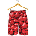 Heart Chocolate Candy Print Men's Shorts