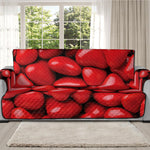 Heart Chocolate Candy Print Oversized Sofa Protector