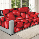 Heart Chocolate Candy Print Oversized Sofa Protector