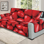 Heart Chocolate Candy Print Oversized Sofa Protector