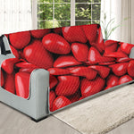 Heart Chocolate Candy Print Oversized Sofa Protector