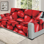 Heart Chocolate Candy Print Oversized Sofa Protector