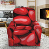 Heart Chocolate Candy Print Recliner Slipcover