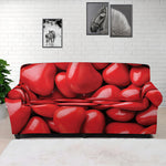 Heart Chocolate Candy Print Sofa Cover