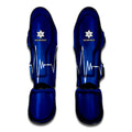 Heartbeat Cardiogram Print Muay Thai Shin Guards