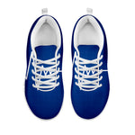 Heartbeat Cardiogram Print White Sneakers